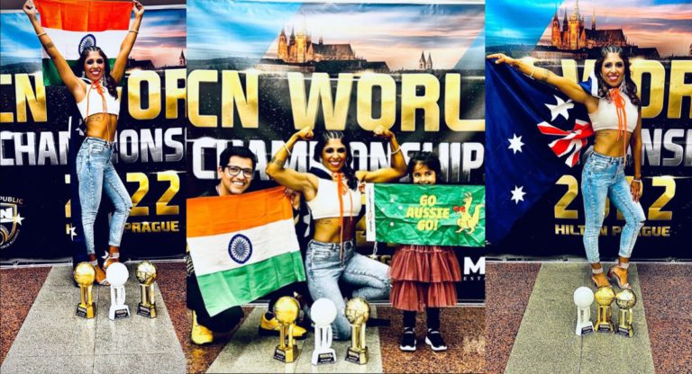 Indian-Australian wins gold in sports modelling and bodybuilding World Championship