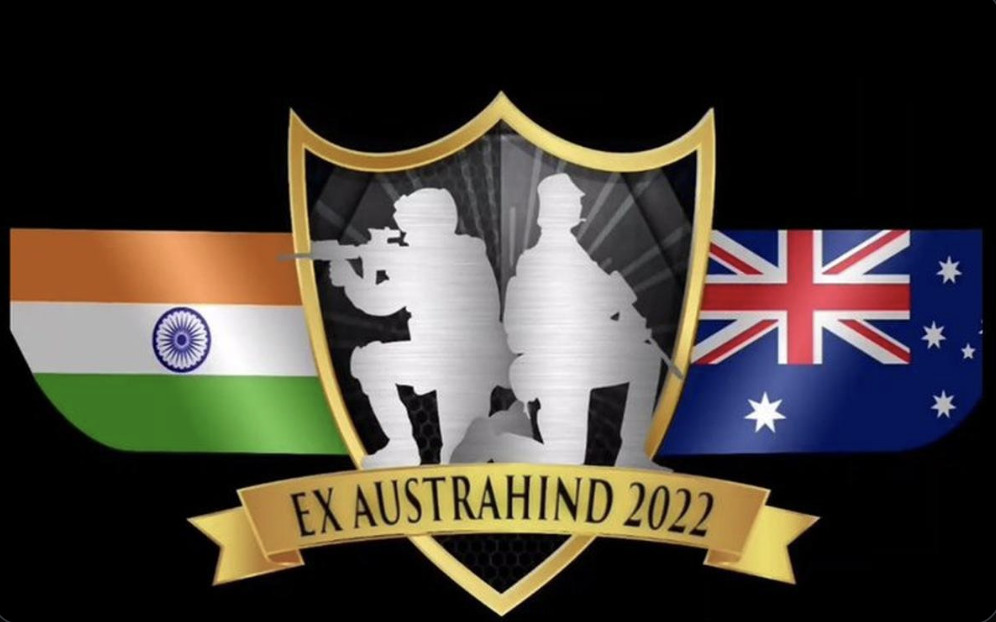 Australian and Indian Army joint exercise 'Austra Hind'; Image Source; PIB