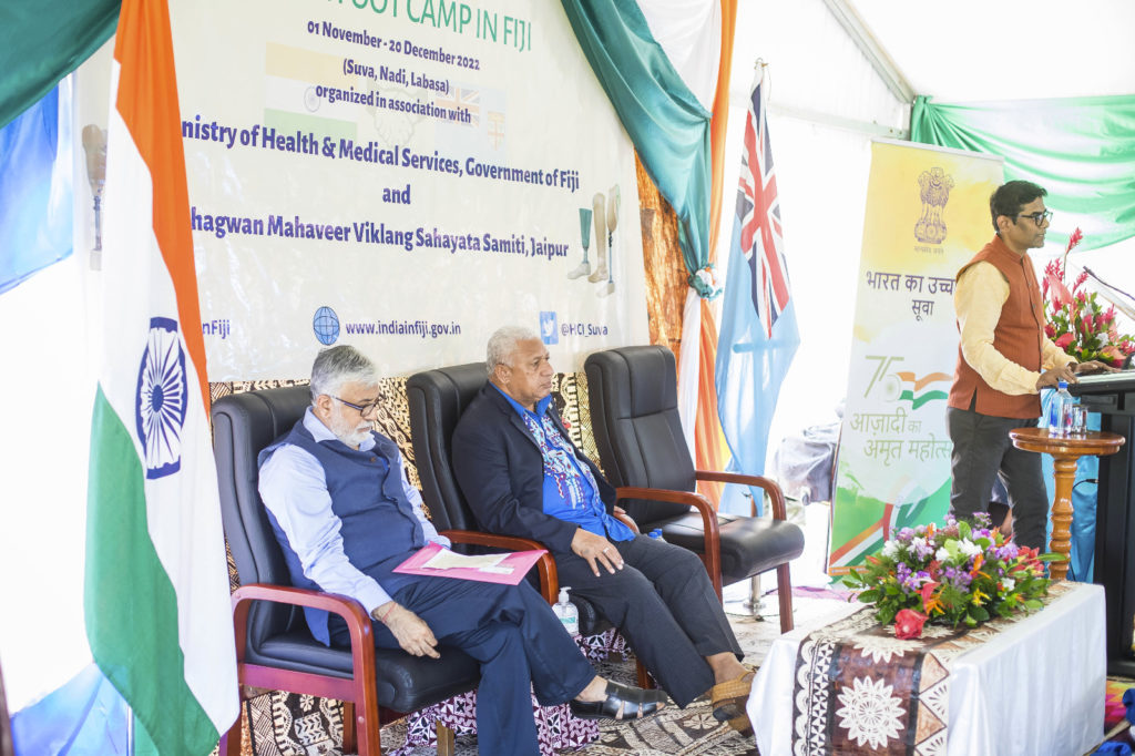 Jaipur Foot Camp in Fiji; Image Source: India In Fiji