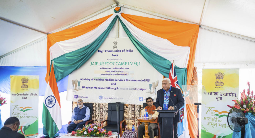 Jaipur Foot Camp in Fiji; Image Source: India In Fiji