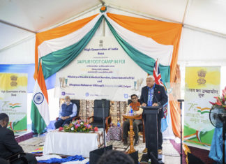 Jaipur Foot Camp in Fiji; Image Source: India In Fiji