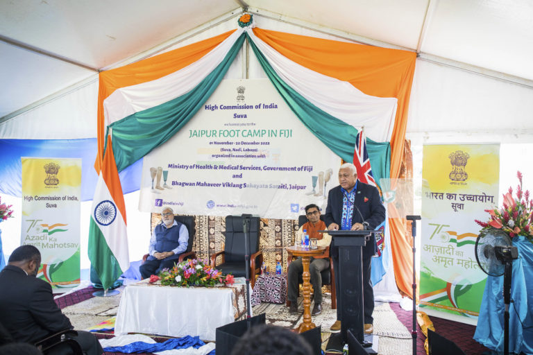 600 amputees in Fiji to get Jaipur prosthetic limbs under “India for Humanity” programme