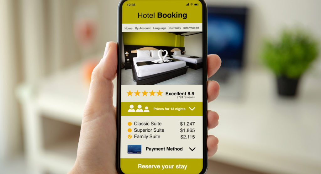 Hotel booking; Image Source: @CANVA