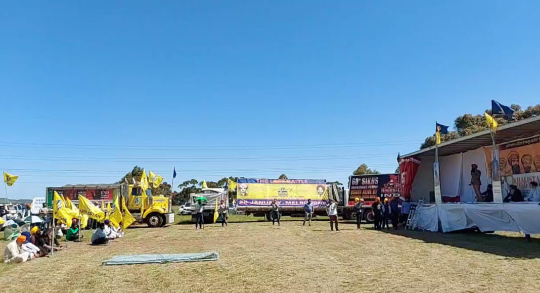 Khalistan Referendum Car Rally; Image Source: The Australia Today Khalistan Referendum Car Rally; Image Source: The Australia Today