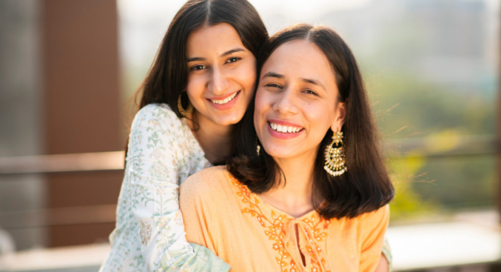 Representative picture of Mother and daughter; Image Source: @CANVA