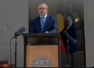 Prime Minister Anthony Albanese; Image Source: Twiter @ALBO