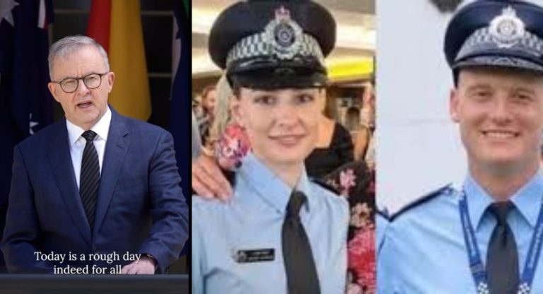 “With honour they served”: PM Albanese pays tribute to slain Queensland police officers