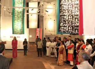 Seventeen Australian indigenous women artists’ textile work shines in Indian Museum