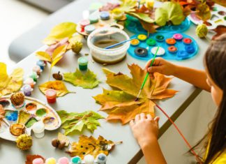 How to set up a kidsā art studio at home and learn to love theĀ mess