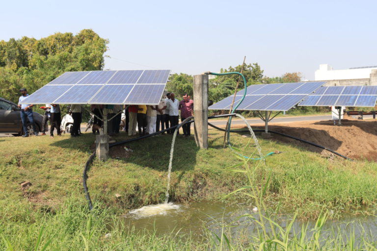 How Adani Foundation made Indian  village 100 per cent solar-pump powered