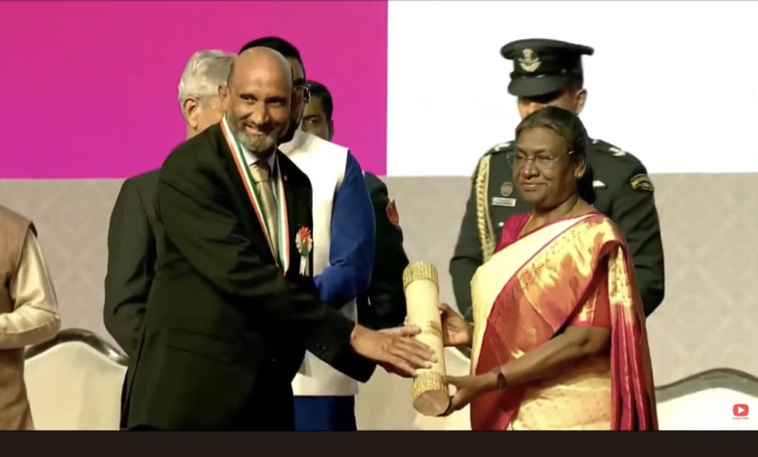 Indian Australian Dr Jagdish Chenupati conferred Pravasi Bhartiya Samman Award; Image Source: The Australia Today