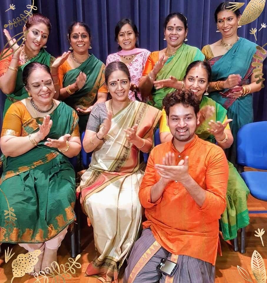 Narmatha during the Performance at IPAC Sinagapore 2018 19