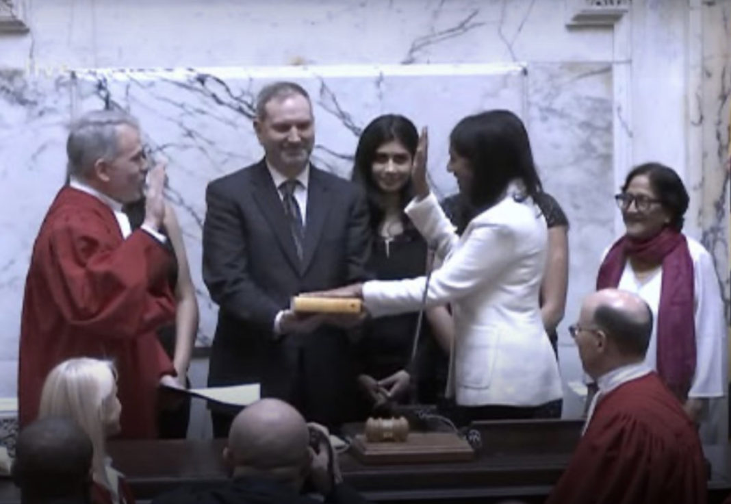 Aruna Miller becomes first Indian-American to be elected Lieutenant Governor of Maryland; Image Source: Twitter @ArunaMiller