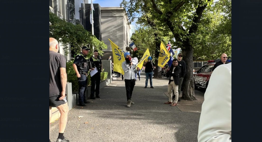 Khalistan Propoganda; Image Source: The Australia Today