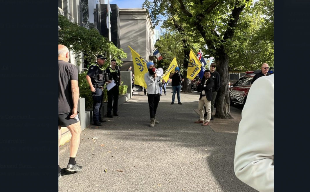 Khalistan Propoganda; Image Source: The Australia Today