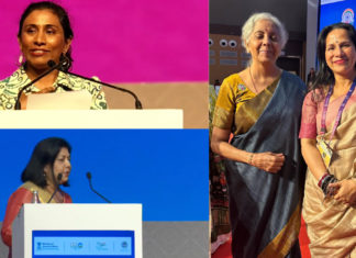 Zaneta Mascarenhas, Sheba Nadlyarkar and Mitu Bhowmick Lange three women leaders from Australia rocked Pravasi Bhartiya Diwas; Image Source: The Australia Today