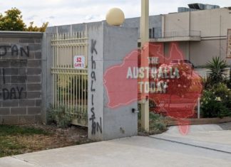 Shri Shiva Vishnu Temple in Carrum Downs comes just within a week of anti-India and anti-Hindu graffiti; Image Source: The Australia Today