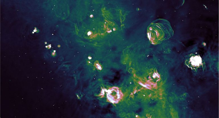 The most detailed radio image yet of the Milky Way’s galactic plane revealed