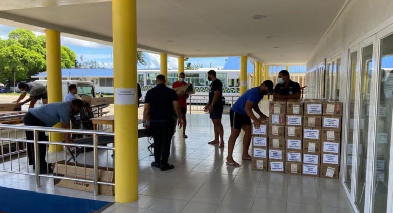 Australian Federal Police helping Tonga recover from 2022 Tsunami