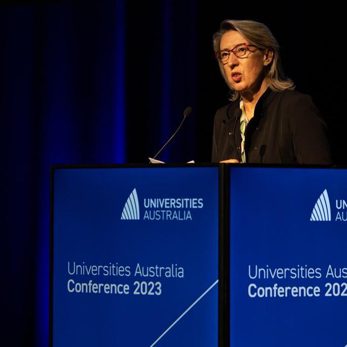 Catriona Jackson, CEO, Universities Australia; Image Source: Twitter @catrionajackso1