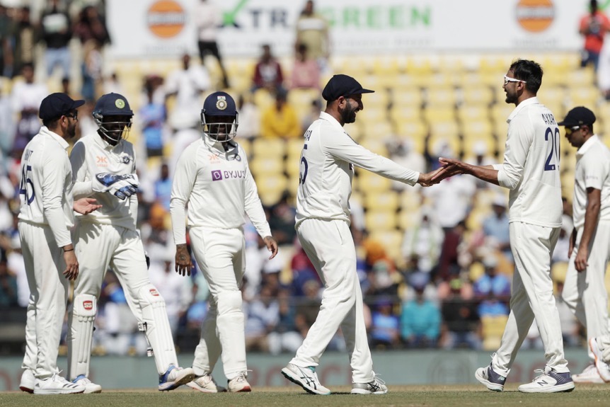 India clinch massive innings win in first BGT Test against Australia; Image: BCCI Twitter