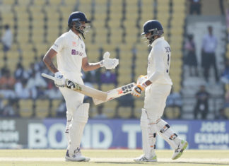 Rohit, Jadeja, Axar put India in driving seat against Australia in first Test Ravindra Jadeja and Axar Patel helped India notch up 321 runs at the loss of seven wickets: Image Source: BCCI Twitter