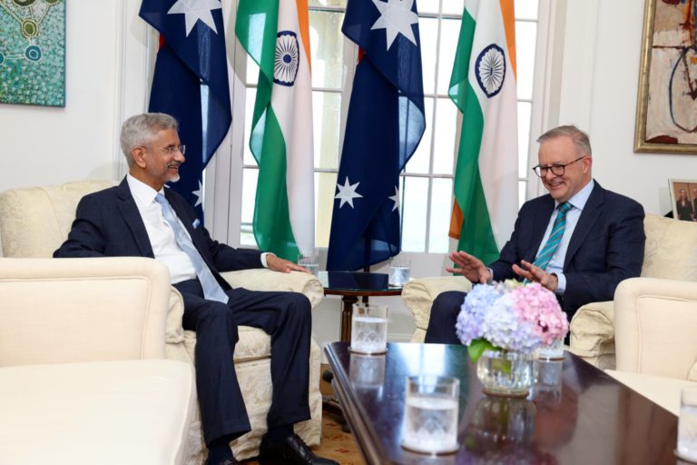 Indian Foreign Minister Jaishankar shares diaspora safety concerns with PM Anthony Albanese