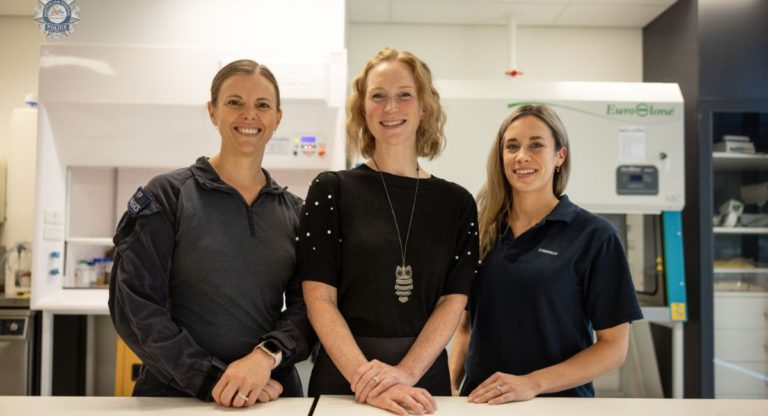 Police-women keeping Australians safe through science
