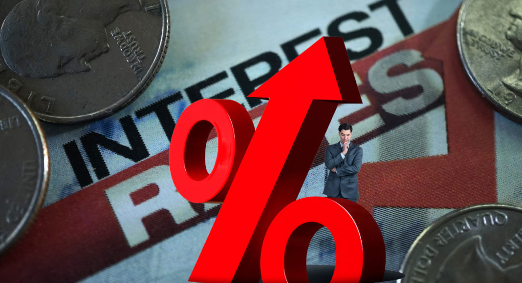Interest rate rise; Image Source: @Canva