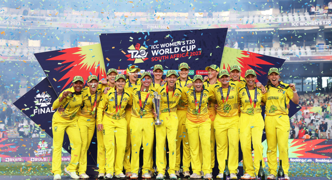 6th Women's T20 World Cup title for Australia; Image Source: Twitter -@AusWomenCricket