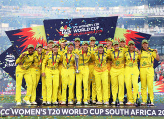 6th Women's T20 World Cup title for Australia; Image Source: Twitter -@AusWomenCricket