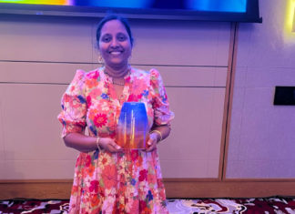 Asha Bhat OAM receives Western Australia Multicultural Award and inducted into Women's Hall of Fame; Image Source: Supplied
