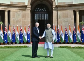 Prime Minister Anthony Albanese and Indian Prime Minister Narendra Modi; Image Source: PIB