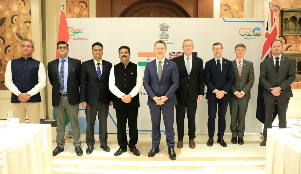 Education Minister Jason Clare and Indian Education Dharmendra Pradhan; Image Source: PIB