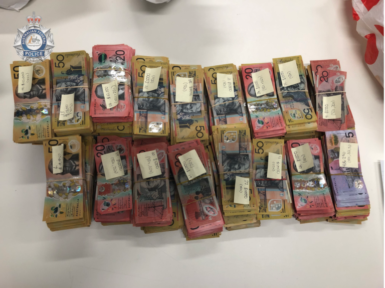 AFP seize more than $370k hidden cash at Melbourne Airport