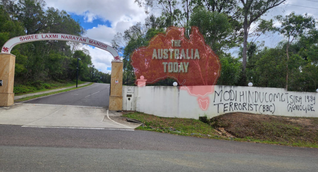 Shree Laxmi Narayan Temple, Brisbane; Image Source: The Australia Today Shree Laxmi Narayan Temple, Brisbane; Image Source: The Australia Today