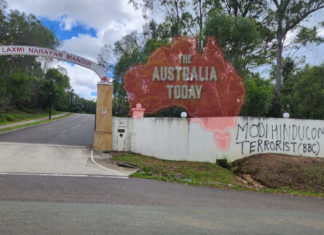 Shree Laxmi Narayan Temple, Brisbane; Image Source: The Australia Today