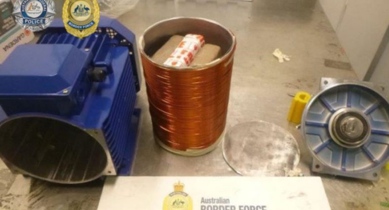 Australian man charged for smuggling 24kg cocaine in water pumps