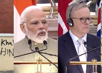 Prime Minister Anthony Albanese and Indian Prime Minister Narendra Modi; Image Source: PIB