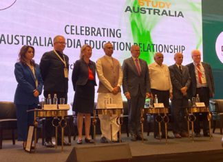Deakin University, first to establish campus in India and will be followed by University of Wollongong soon PM Anthony Albanese at Deakin University announcement; Image Source: Supplied