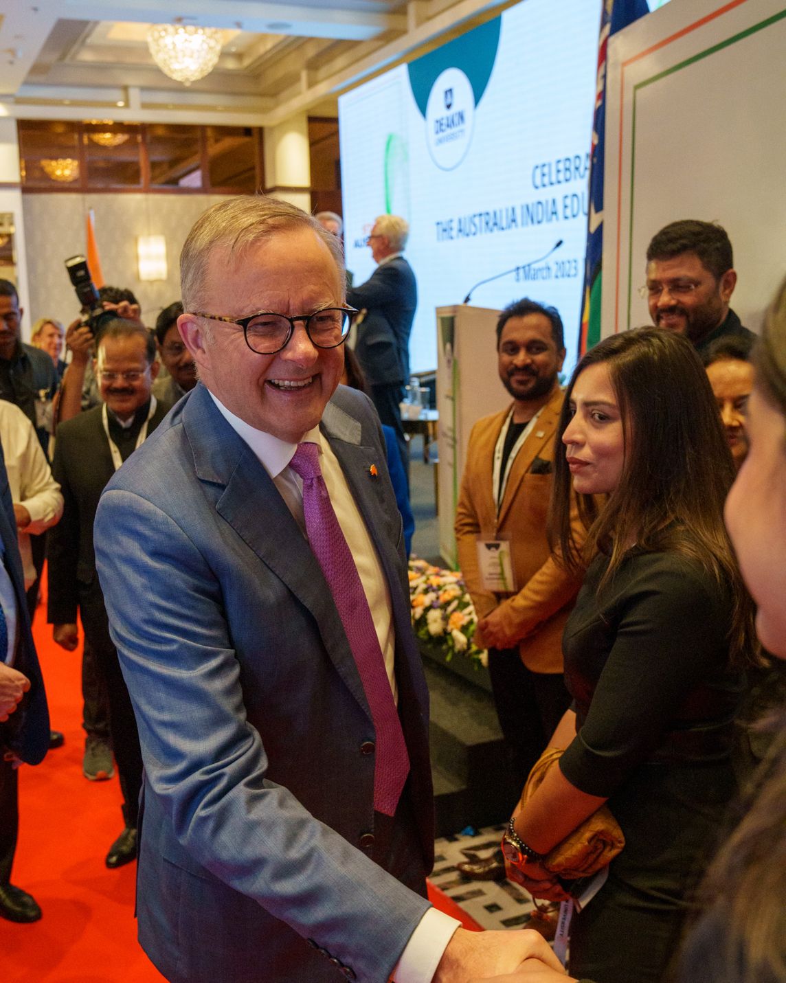 PM Anthony Albanese at Deakin University announcement; Image Source: Supplied