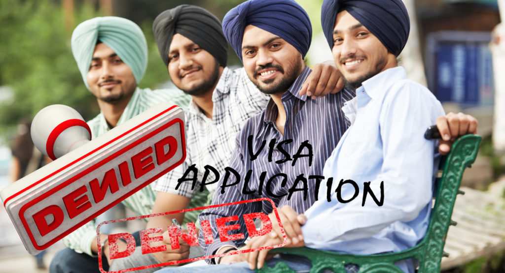 Visa Denied (Representative picture); Image Source: @CANVA