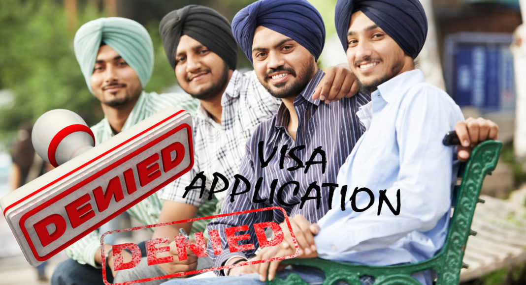 Visa Denied (Representative picture); Image Source: @CANVA