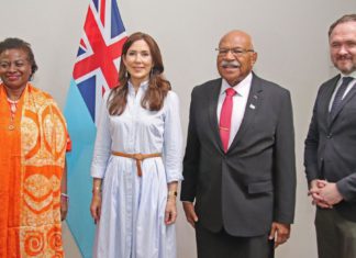 Australian-origin Danish Royal Crown Princess Mary focuses on climate impact in Pacific communities