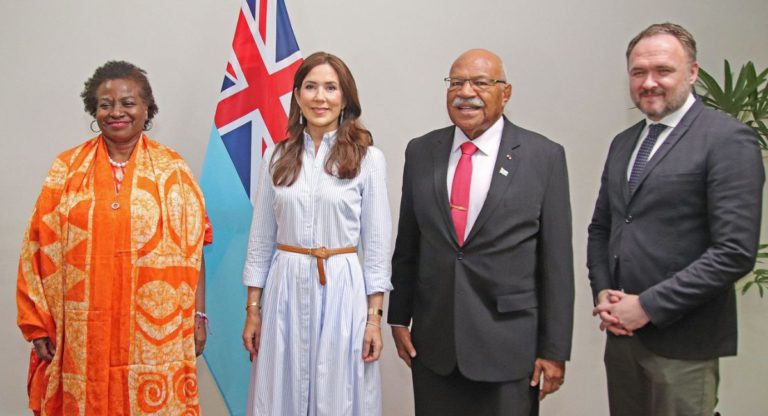 Australian-origin Danish Royal Crown Princess Mary focuses on climate impact in Pacific communities