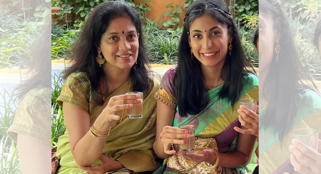 Image: Sahana Singh with her daughter (Source: the Author)