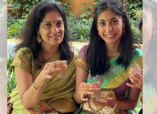 Image: Sahana Singh with her daughter (Source: the Author)