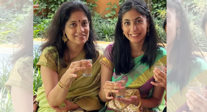 Image: Sahana Singh with her daughter (Source: the Author)