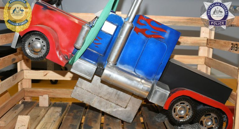 $14 million worth of heroin found in model truck