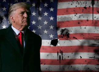 Donald Trump, the 45th president of the United States; Image Source: The Australia Today and @CANVA